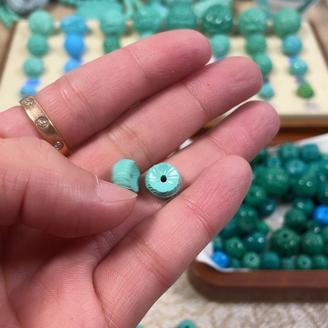 手工雕刻配饰配珠尺寸10