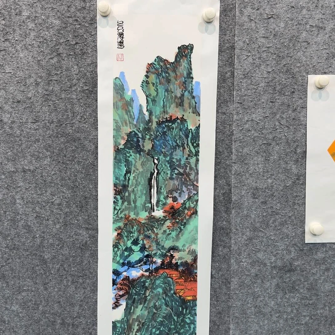 国画国画HWH国画作品