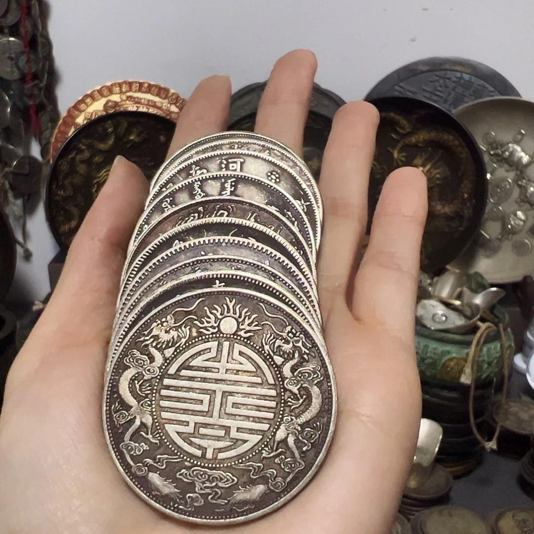 金属复古工艺品龙洋