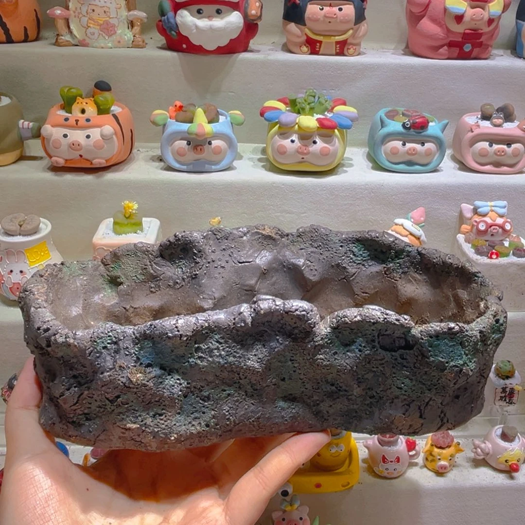 080纯手工制作重工盆盆58一个