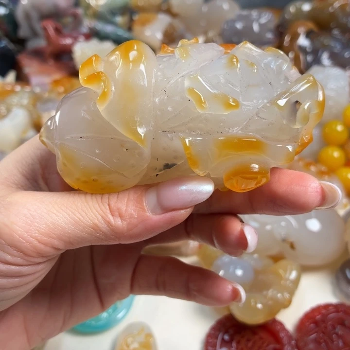 未镶嵌吊坠(不含链)玛瑙/玉髓
