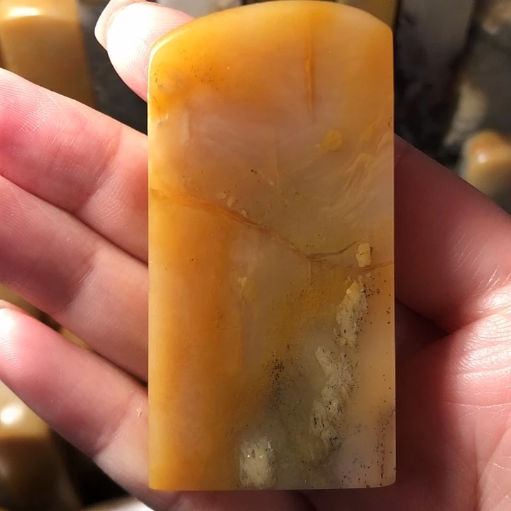 昌化石昌化软底印章