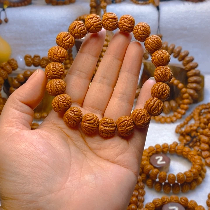 吊坠桃核老树荔枝单圈