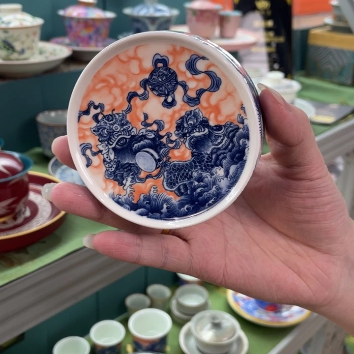 景德镇陶瓷盖碗茶具