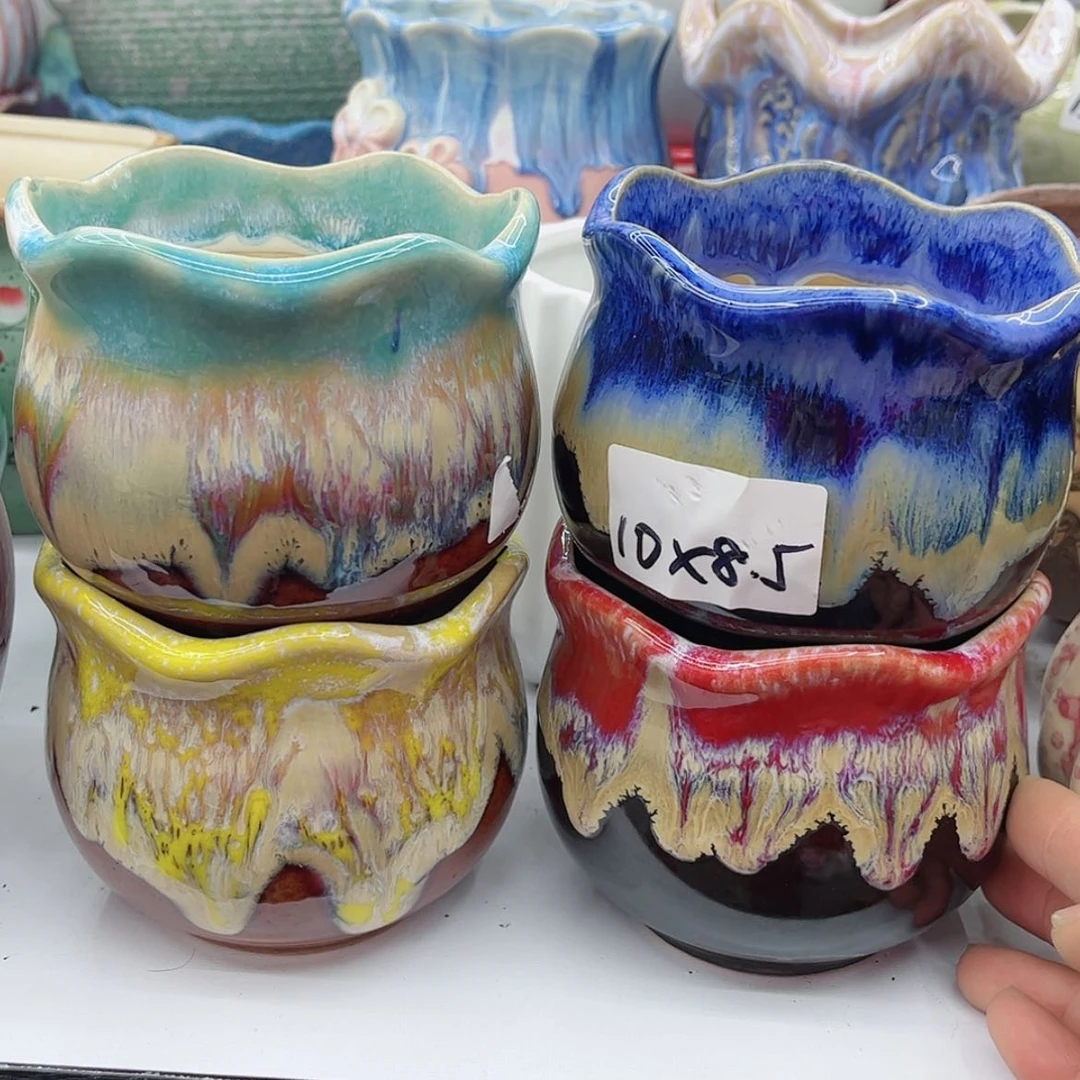 【闪购商品】陶瓷多肉绿植陶瓷花盆