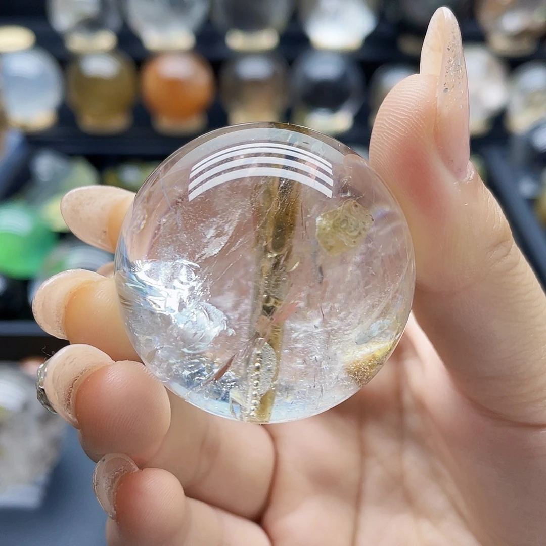 珠宝半成品水晶未镶嵌天然水晶41.6