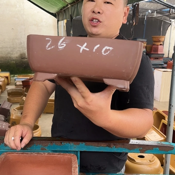 紫砂花盆这是我第一