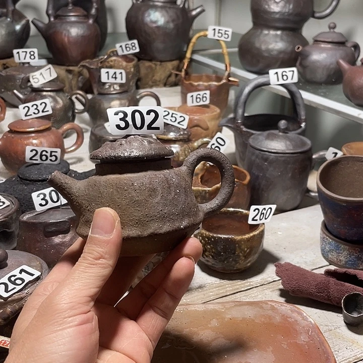 纯手工柴烧茶具精品