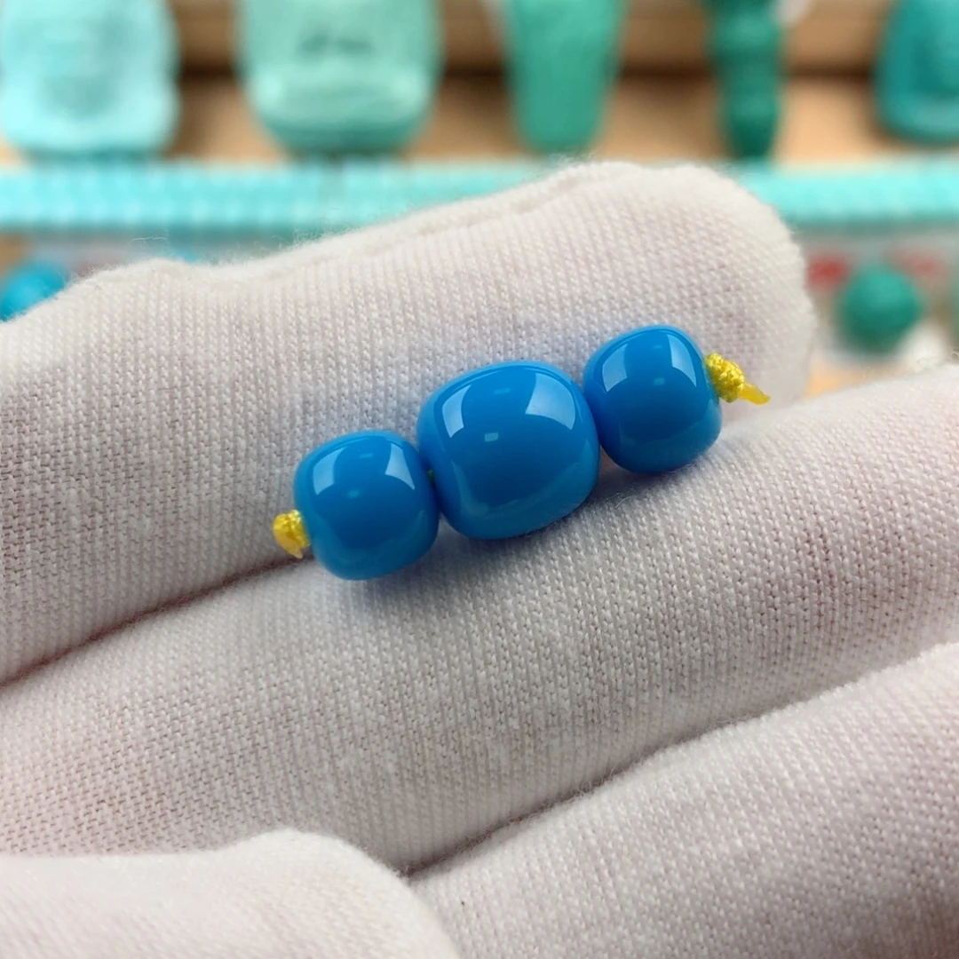 绿松石未镶嵌发饰8.8-7.3-7.3