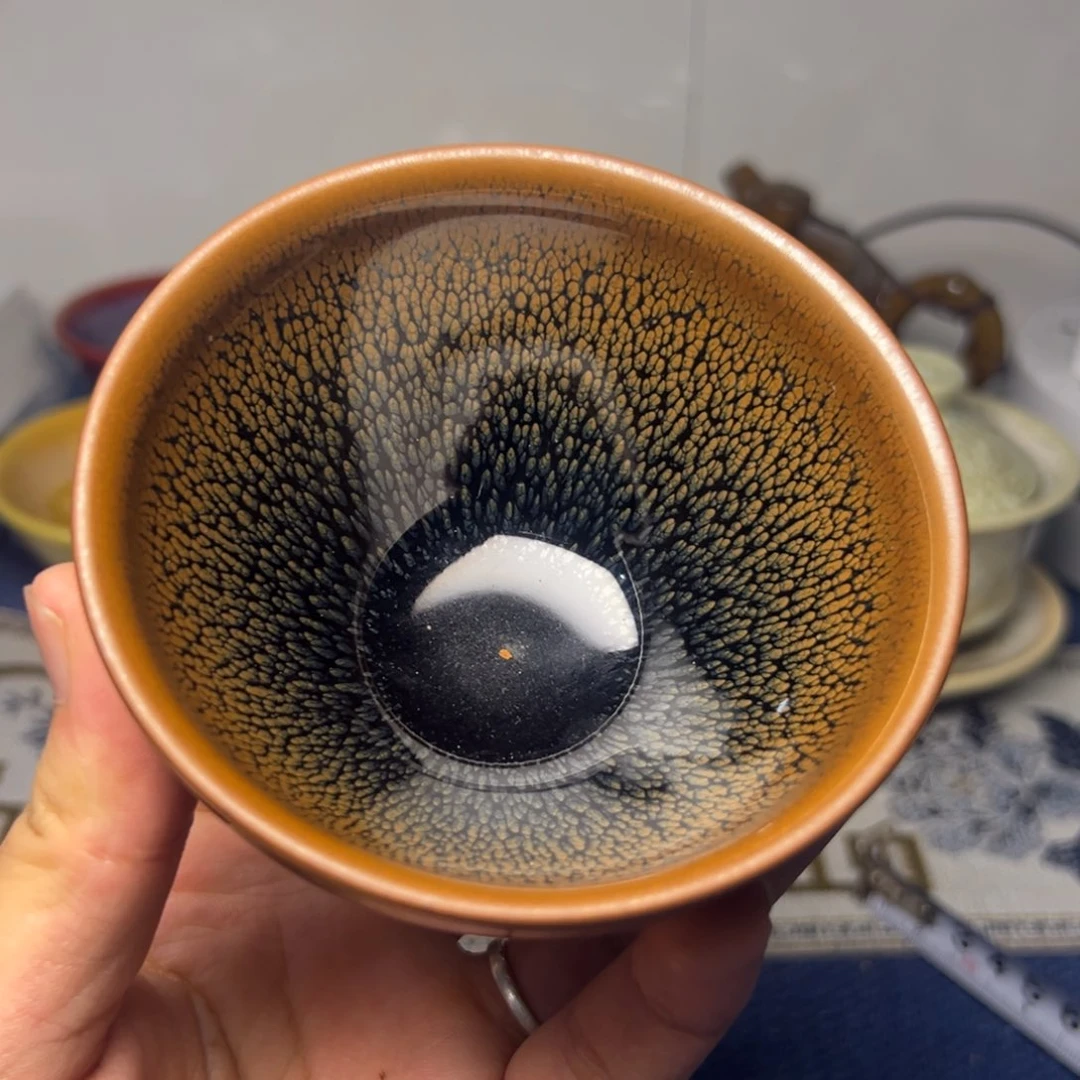 建阳建盏喝茶主人杯