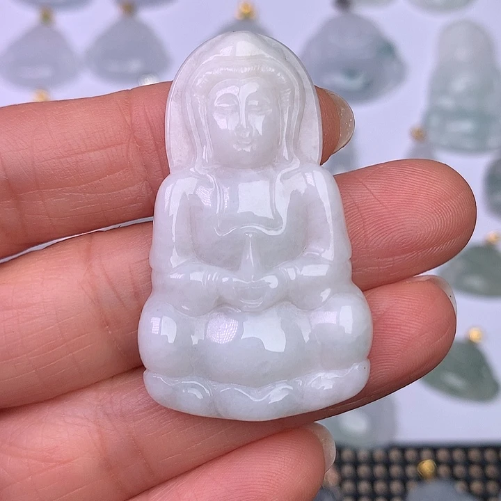 翡翠未镶嵌颈饰缅甸翡翠A货