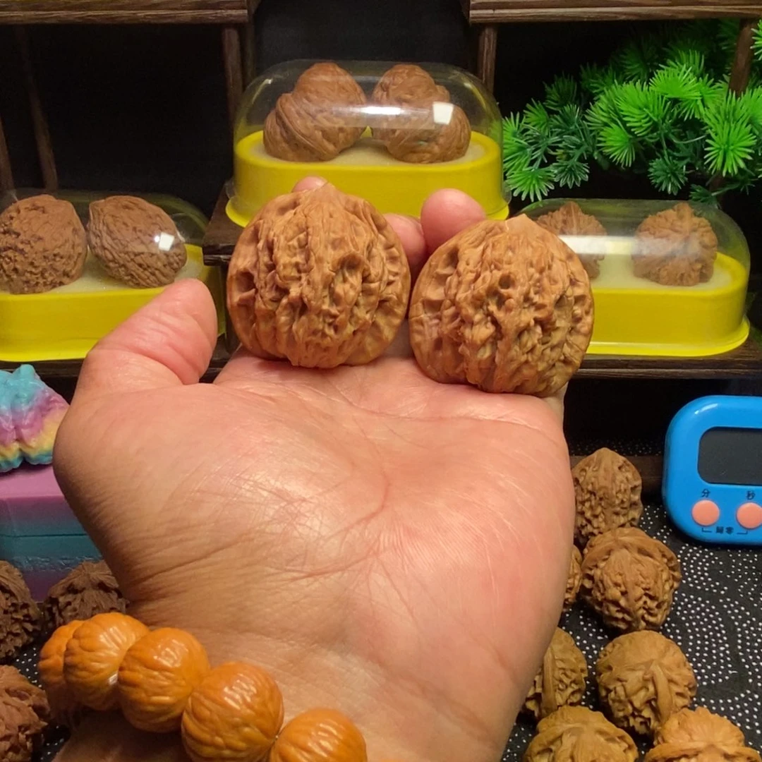 吊坠文玩核桃虎头44