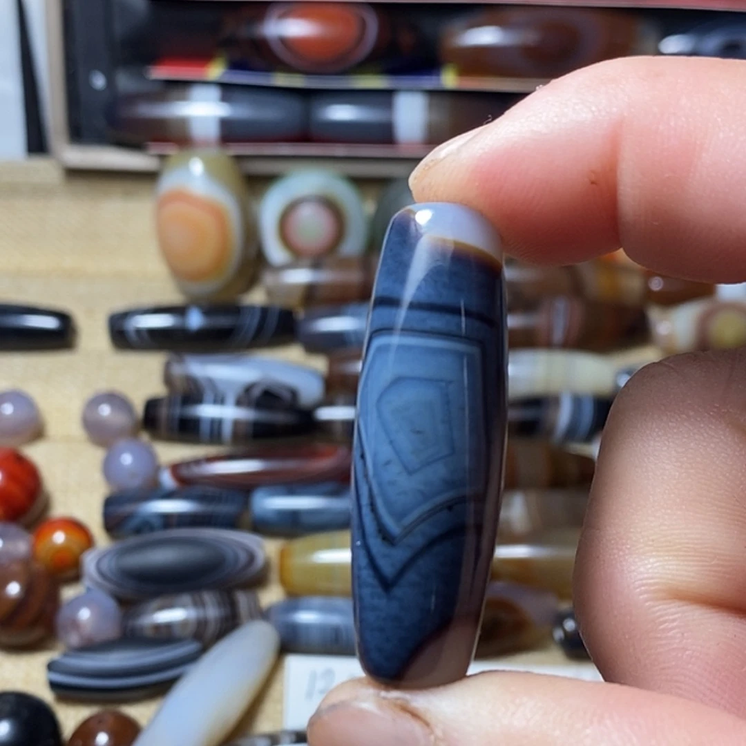 玛瑙/玉髓合金颈饰