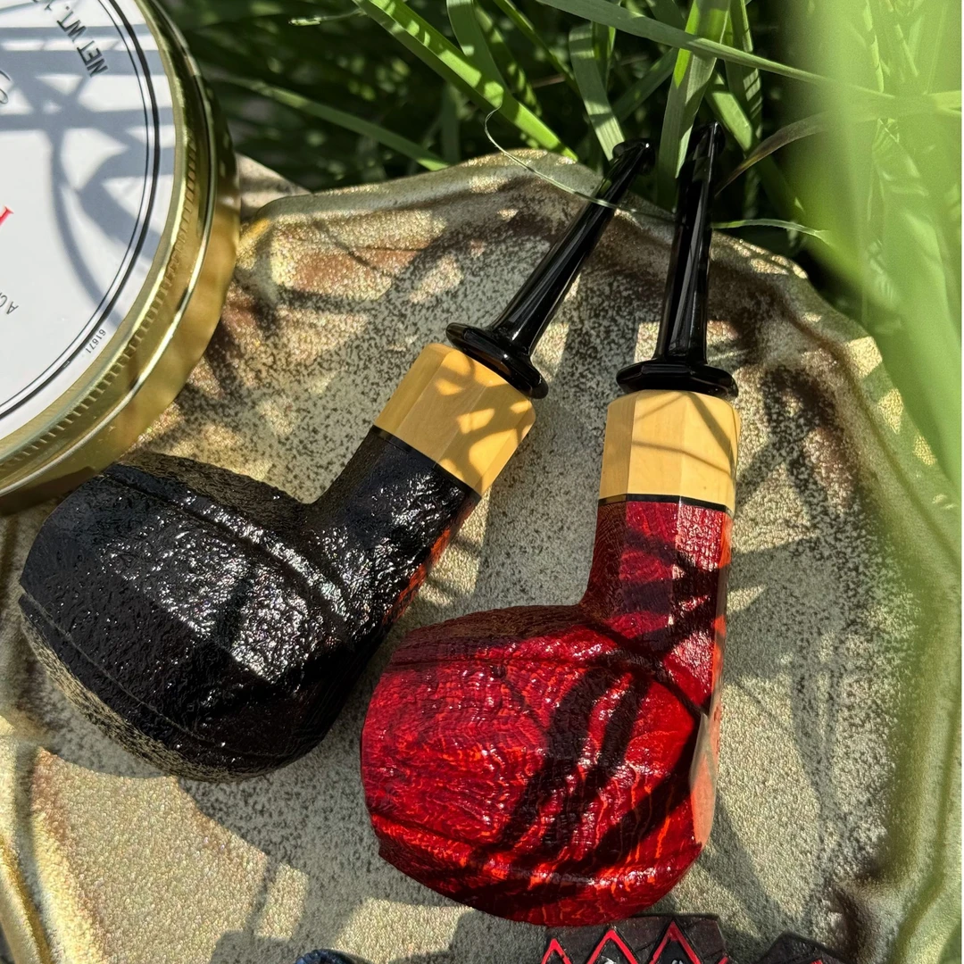 大师联名款烟斗 磁铁佬联名系列01款郁金香自由式烟斗