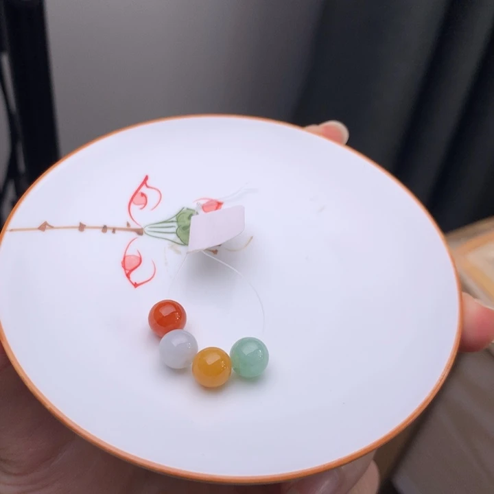 翡翠未镶嵌手链翡翠y1405 卡7.6