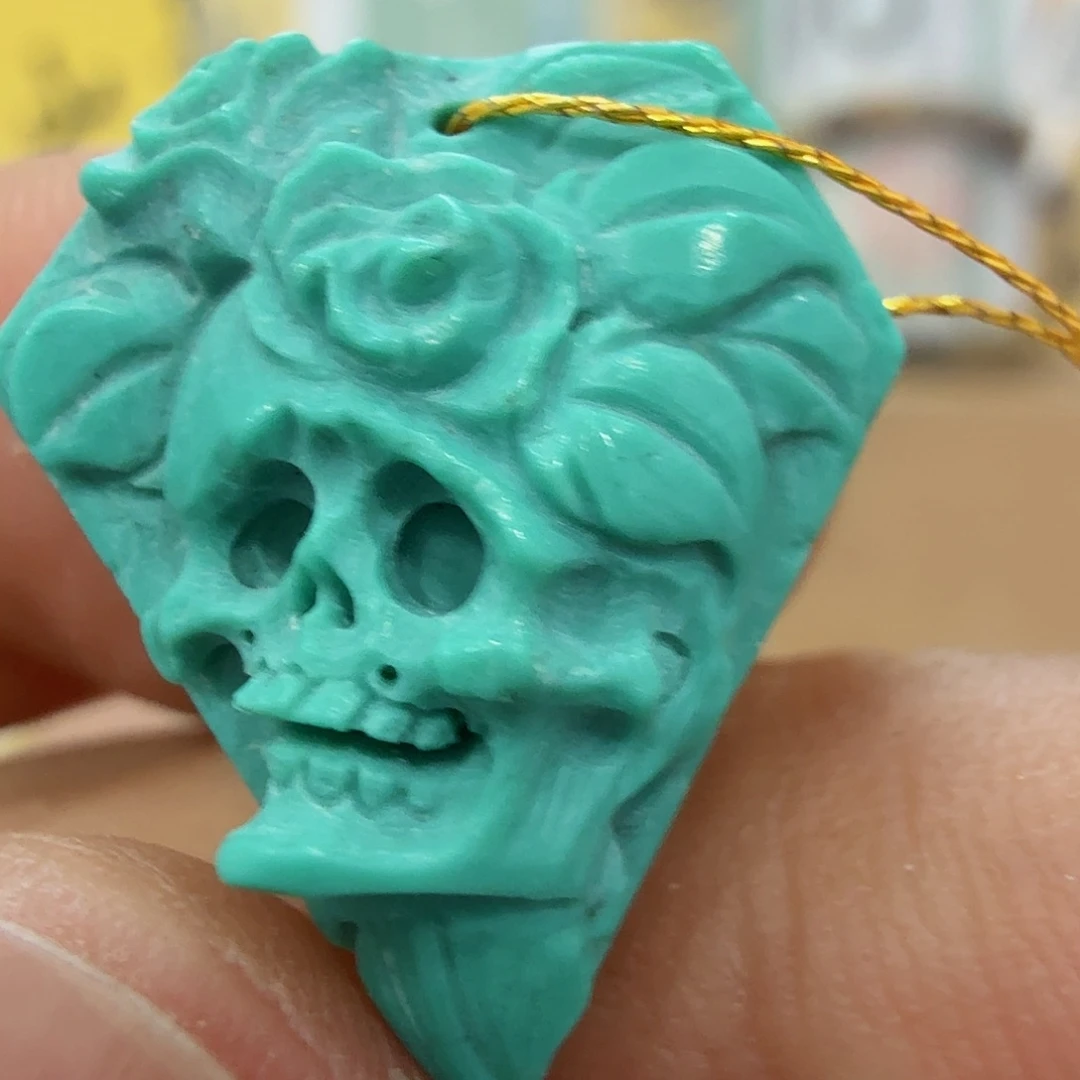 绿松石未镶嵌配饰