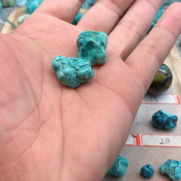晚***梦未镶嵌绿松石吊坠(不含链)