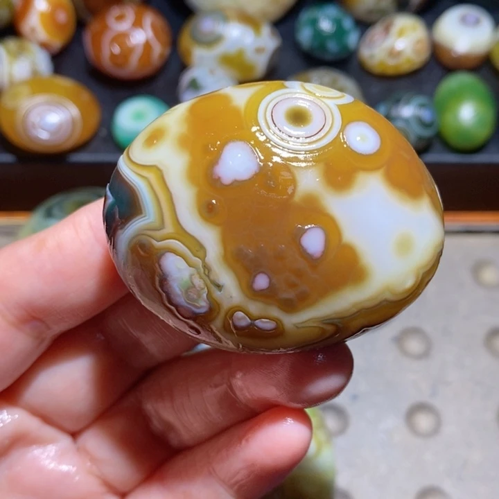 未镶嵌玛瑙/玉髓珠宝半成品29