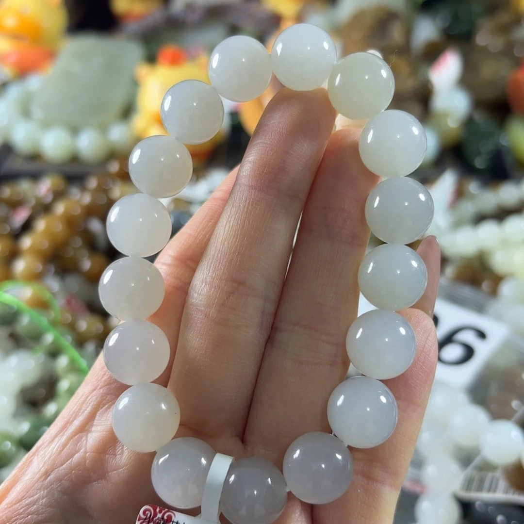 和田玉未镶嵌手链106