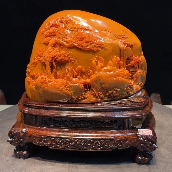 用***0寿山石寿山石摆件