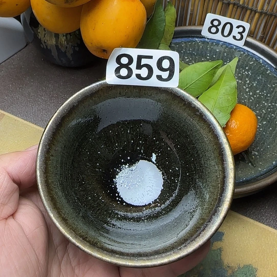 茶盏建盏杯主人杯龙窑柴烧