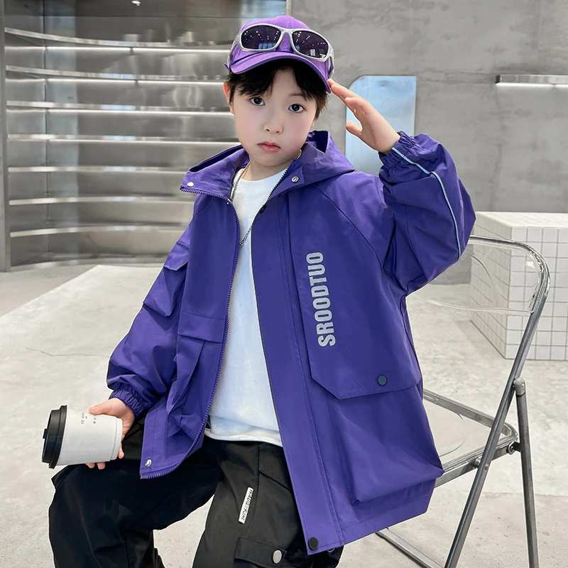 儿童装男童外套春秋款2025新款春装痞帅男孩帅气中大童春季洋气潮