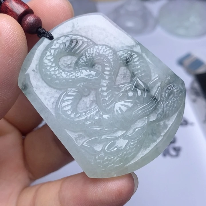 颈饰未镶嵌翡翠翡翠