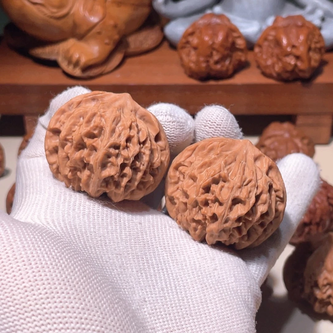 把件文玩核桃老款灯笼4140，9032