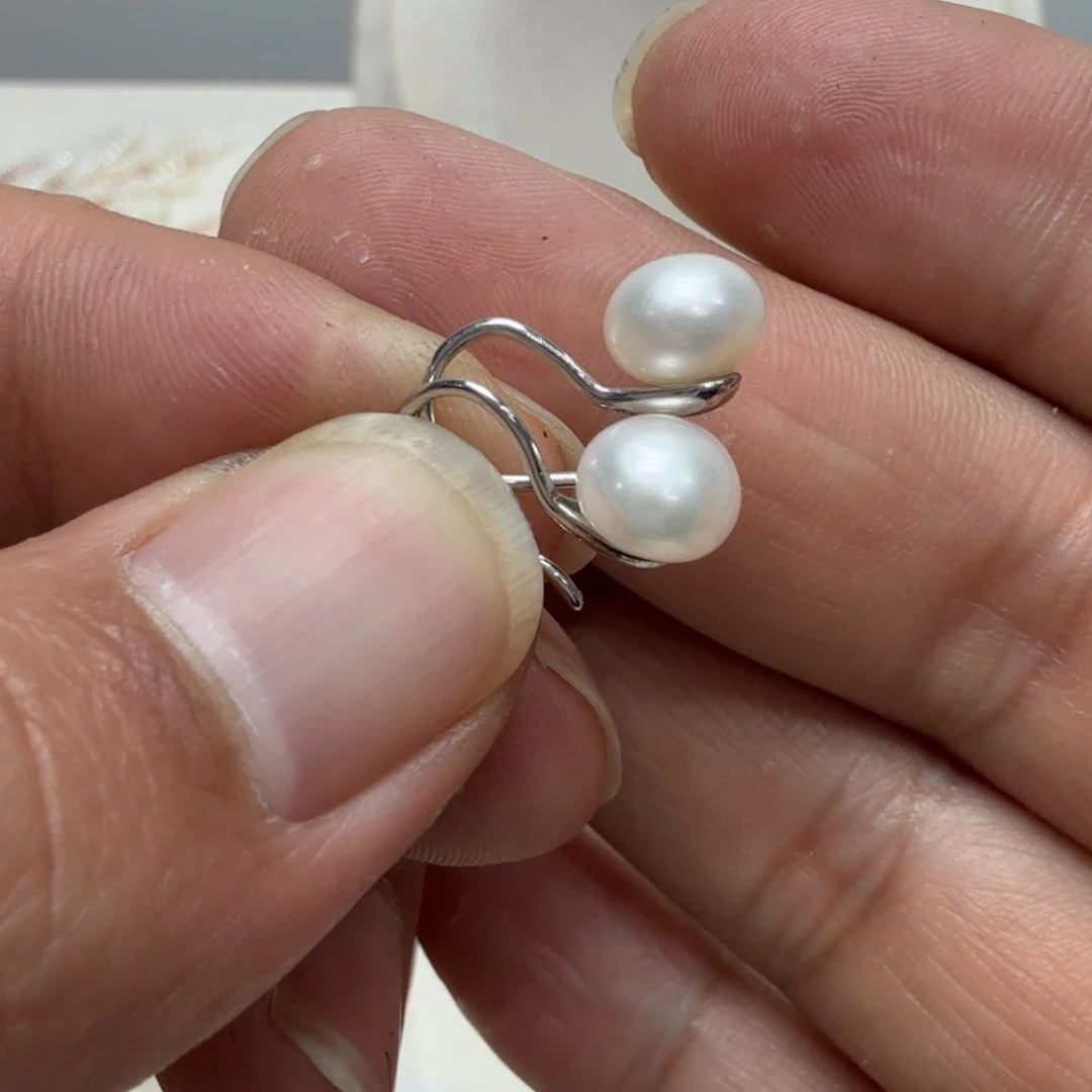 颈饰合金淡水珍珠10020