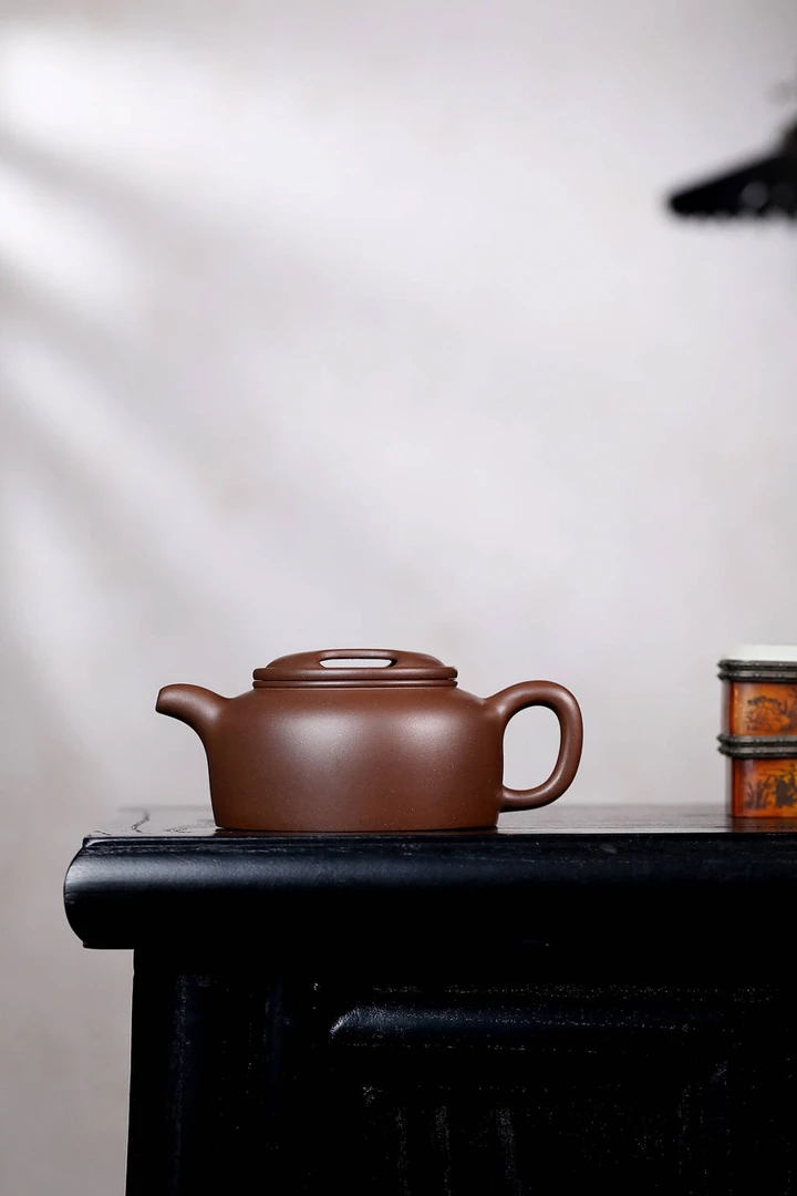 经典款牛盖莲子老紫泥传统器200cc家用泡茶