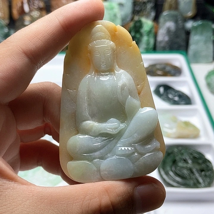 颈饰未镶嵌翡翠翡翠a货