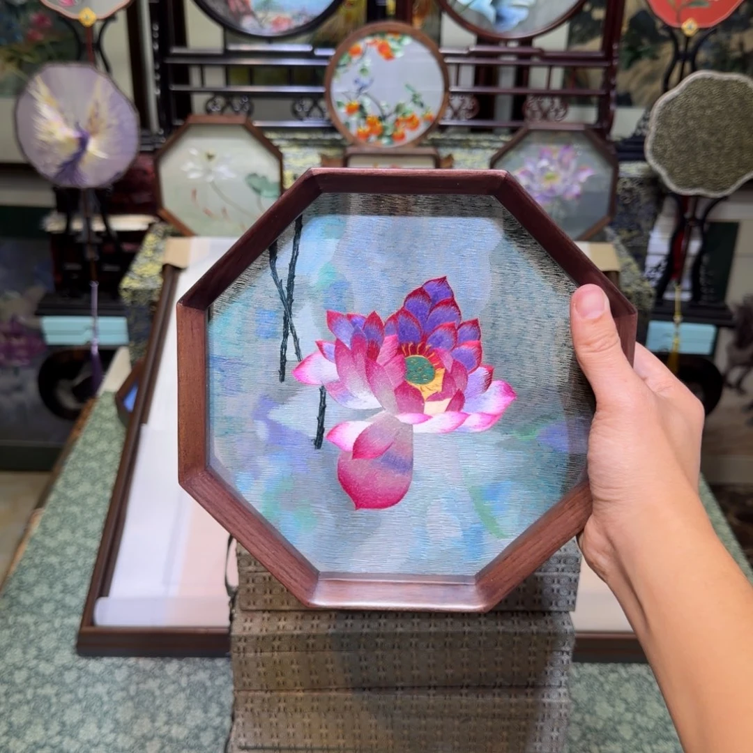 刺绣手工苏绣工艺制作技艺精湛