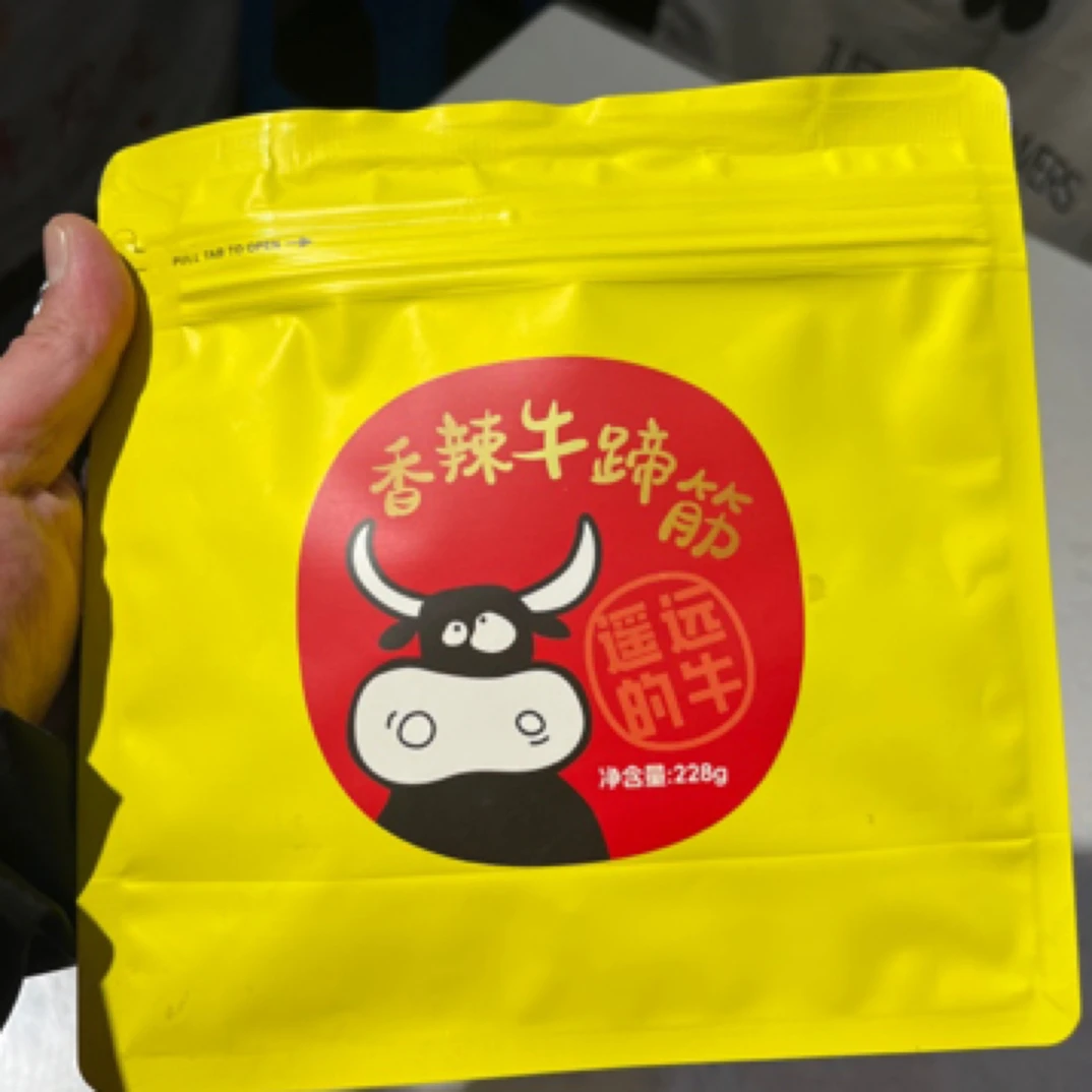 遥远的牛 香辣牛蹄筋 58/袋