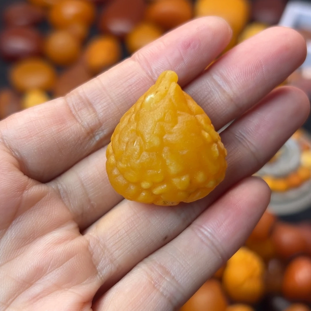 琥珀裸石未镶嵌天然蜜蜡