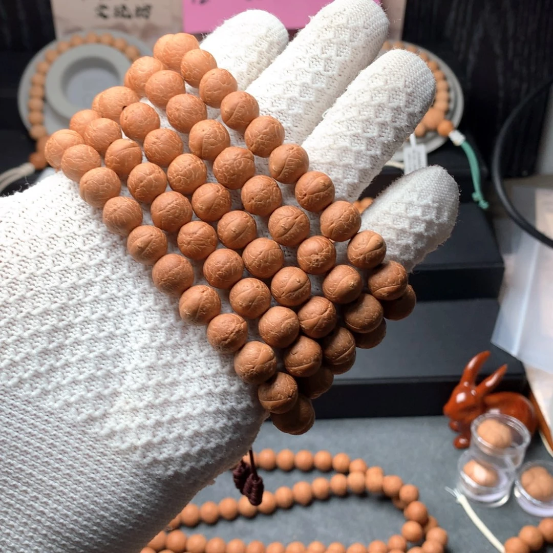 S***.手串凤眼菩提25年尼泊尔10.5高油高密厚皮壳108