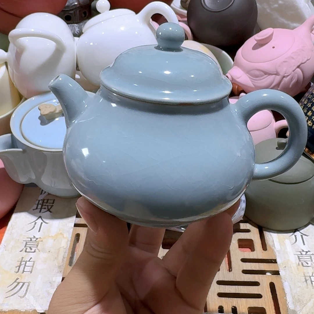 瑕疵茶具。介意勿拍