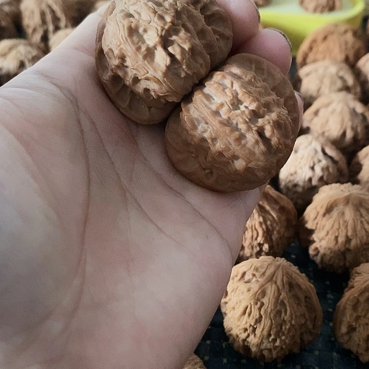 文玩核桃吊坠文玩核桃白狮子