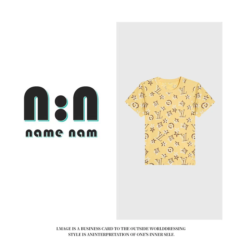 A97880新款洋气百搭休闲短袖