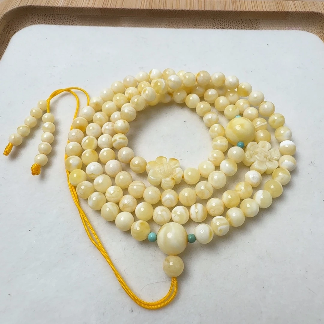 蜜蜡吊坠(不含链)未镶嵌俄料5.8mm