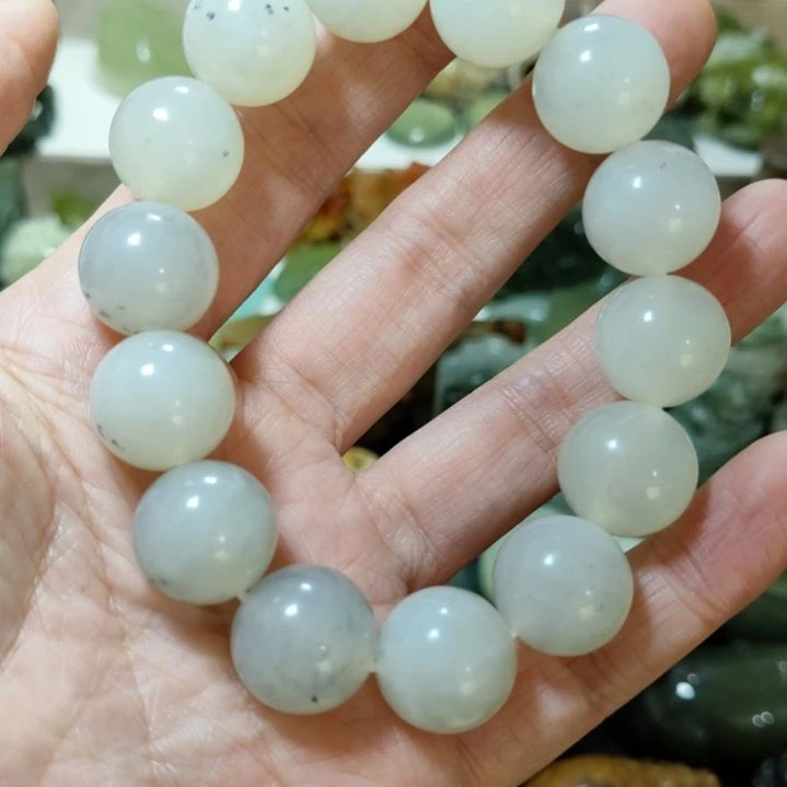 岫玉手串款式未镶嵌