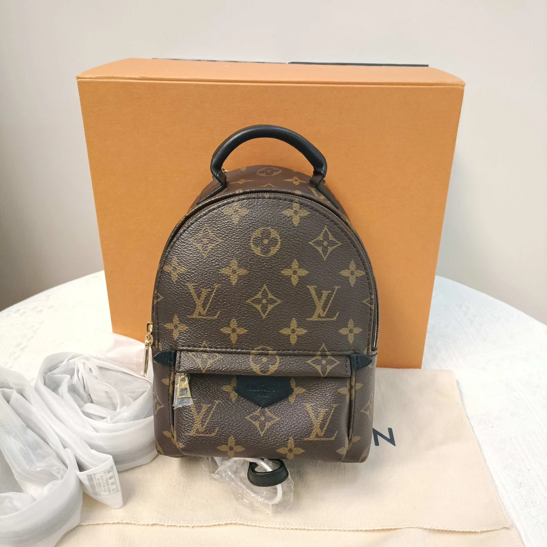 未使用 LouisVuitton/路易威登 老花mini小书包