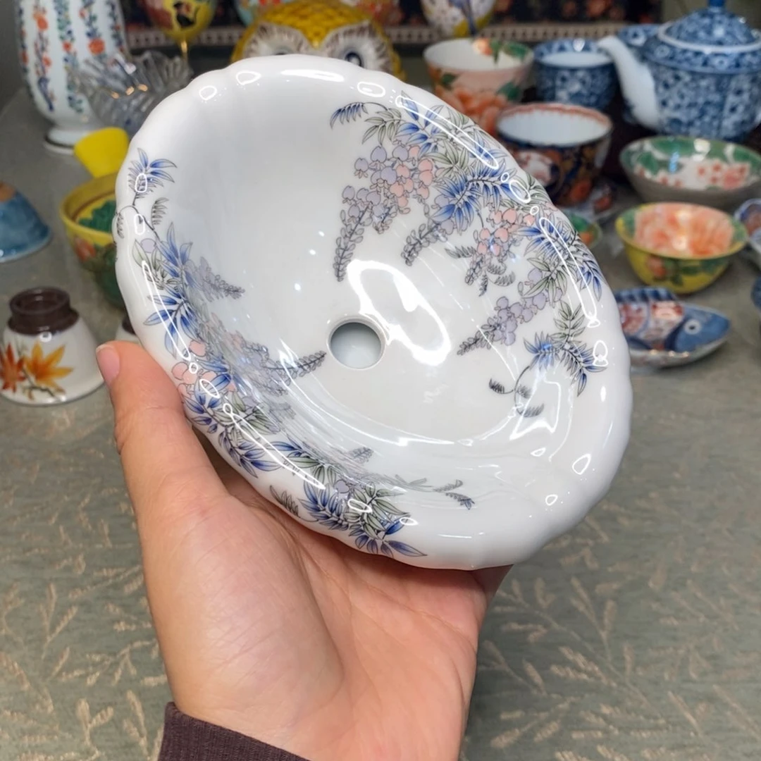 碟肥皂盒15 厘米 小杨瓷器陶瓷陶瓷