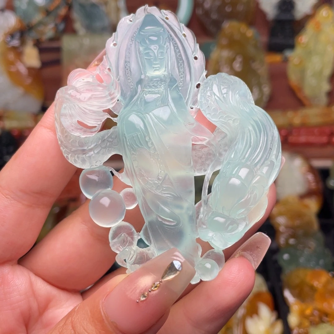 蛇纹石玉未镶嵌颈饰g****i