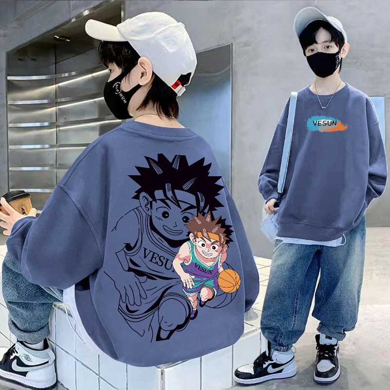 2025新款男童儿童加绒卫衣秋款男孩宝宝衣服爆款帅气炸街痞帅上衣