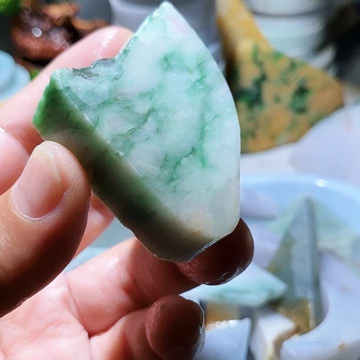 翡翠散珠边角料112