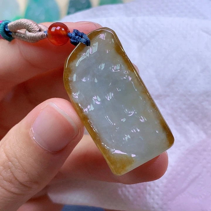 翡翠未镶嵌吊坠(不含链) 4855