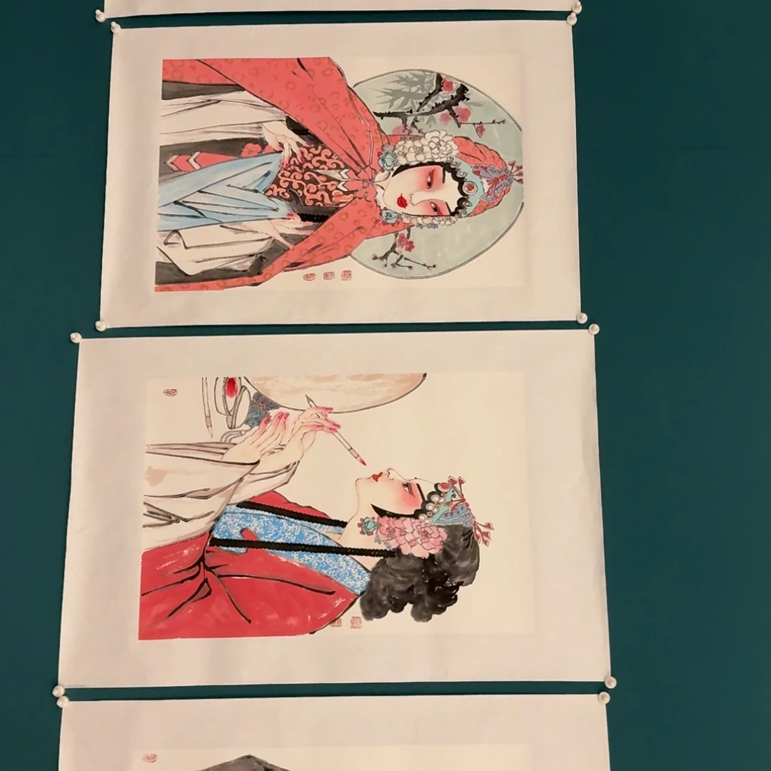 国画恽老师作品画作