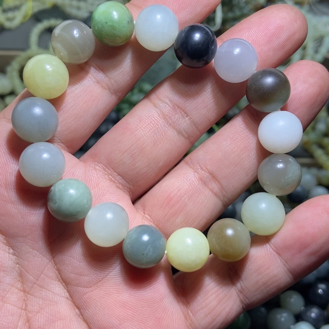 和田玉（糖玉）未镶嵌手链