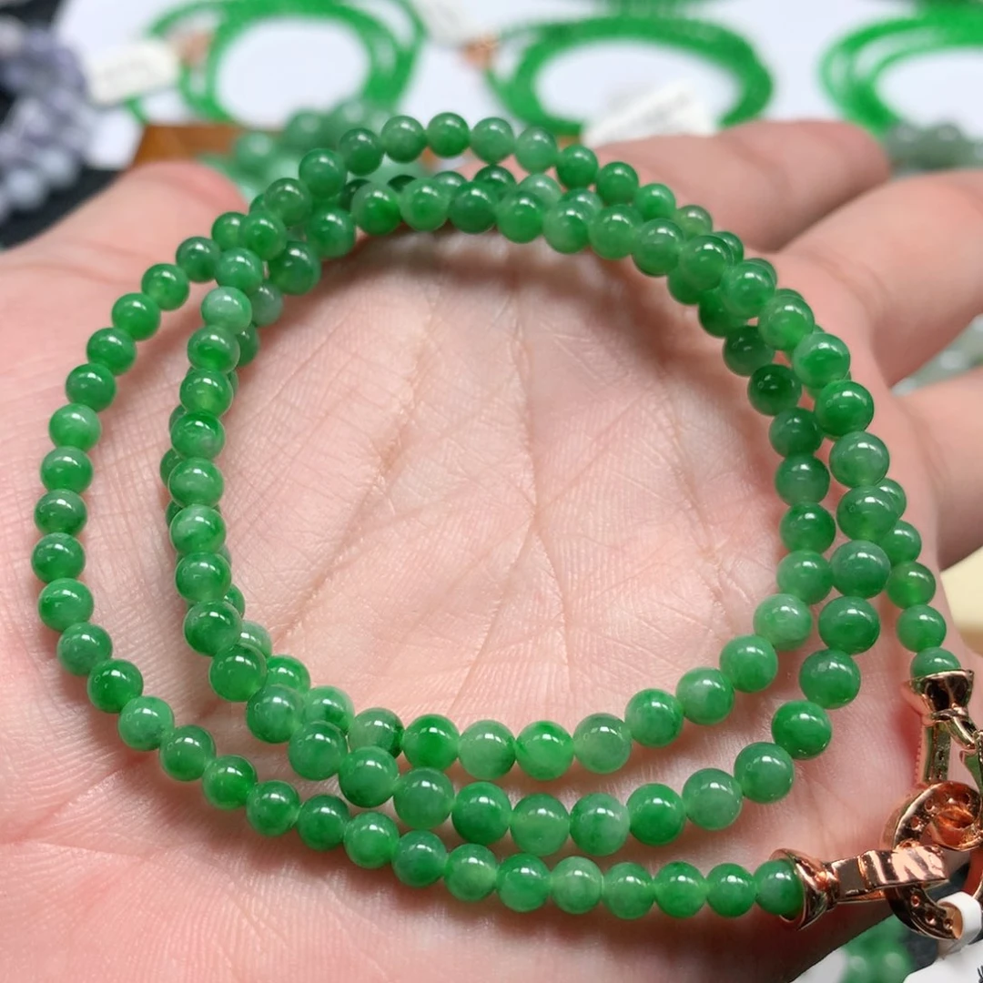 未镶嵌手链翡翠翡翠
