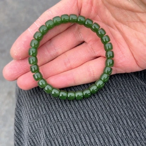 【闪购商品】和田玉（碧玉）手链未镶嵌